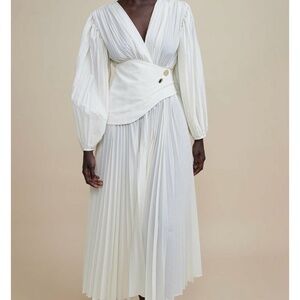 Acler Brooke Dress White